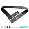 Picture of GINTOOYUN 90 Degree NGFF M.2 M-Key NVME Extension Cable 40 CM PCIe 3.0/4.0 M.2 NVME/NGFF SSD Ribbon Flex Cable for Mainboard SSD 2230/2242/2260/2280 (90 ° Right Angle)