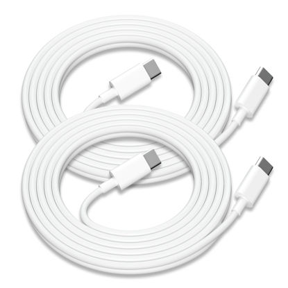Picture of 2Pack for Apple USB C to USB C Charging Cable 6ft 60W,Long Type C to C Fast Charger Cord,for iPhone 15/16,15/16 Pro,15/16 Plus,15/16 Pro Max,for MacBook Pro/Air,for iPad Air 4/5,Mini 6/Pro12.9in/11in