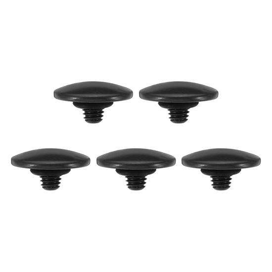 Picture of PATIKIL Camera Shutter Button, 5 Pack Soft Shutter Release Button Pure Copper Camera Button Convex Suitable for Nikon for Fujifilm for Leica DSLR/SLR Camera, Black