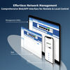 Picture of 5 Port Gigabit Switch, Easy Smart Managed Ethernet Switch, Network Hub, Ethernet Splitter, Plug & Play, Fanless Metal Design, VLAN, Qos&IGMP Snooping, Desktop or Wall Mount