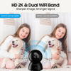 Picture of Indoor Camera, 2K Pet Cameras for Home Security Dual Band WiFi(2.4/5G), Security Camera with Phone App, 24/7 SD Card Storage, 2-Way Audio, Dog and Baby Monitor with Motion Detection, Black