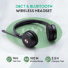Picture of Yealink WH66 Wireless Headset with 4" Screen, DECT Headset for Teams,Zoom Skype Certified,Bluetooth Headset with 525ft Range,Full-Duplex Speaker,14h Call Time,Office Work Headset for Desk Phone,PC
