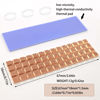 Picture of M.2 Heatsink Haojiaho 67x18x1.5mm Pure Copper Heatsink for Cooling 2280 M2 SSD NGFF SSD NVME SSD Laptop, with Silicone Based Thermal Pad