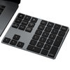 Picture of JOYEKY Bluetooth Number Pad, Aluminum Rechargeable Numeric Keypad Wireless 34-Keys Number Keyboard Shortcut Keypad Numpad Data Entry Compatible for iMac Windows, MacBook Air/Pro and Laptop etc.