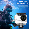 Picture of LEWOTE Waterproof Case&Floating Hand Grip Compatible with Insta360 GO 3S, Protective Underwater Dive Housing Shell with Bracket Accessories for Insta360 GO 3S