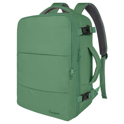 Picture of Taygeer Travel Backpack for Women Men, TSA Approved Carry On Backpack with USB Charging Port & Shoe Pouch