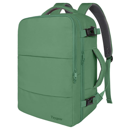 Picture of Taygeer Travel Backpack for Women Men, TSA Approved Carry On Backpack with USB Charging Port & Shoe Pouch
