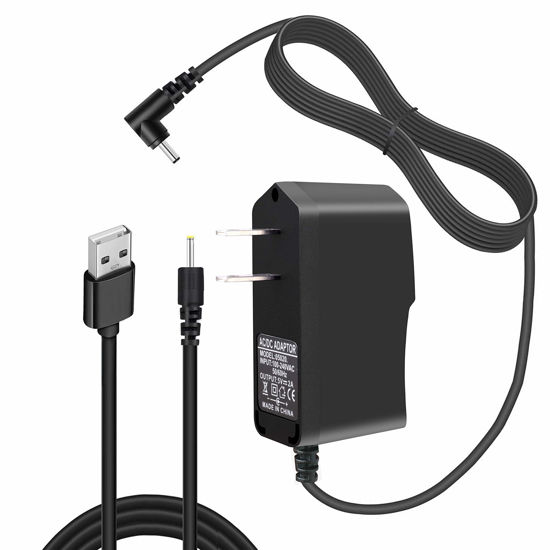 Picture of KINMAD Replacement 5V 2A Home Wall AC Power Adapter Charger with 3 Feet USB DC Charging Cable for RCA 10 Viking PRO RCT6303W87 / RCT6303W87DK 10" Tablet