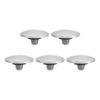 Picture of PATIKIL Camera Shutter Button, 5 Pack Soft Shutter Release Button Pure Copper Camera Button Convex Suitable for Nikon for Fujifilm for Leica DSLR/SLR Camera, Silver
