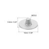 Picture of PATIKIL Camera Shutter Button, 5 Pack Soft Shutter Release Button Pure Copper Camera Button Convex Suitable for Nikon for Fujifilm for Leica DSLR/SLR Camera, Silver