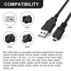 Picture of Gneinour UC-E6 USB Cable Compatible with Nikon Digital SLR DSLR D3300 D750 D5300 D7200 D3200, Coolpix L340 L32 A10 P520 S3700 S6500 S3500 S6600 S6300, Panasonic LUMIX Camera & More (1.5m)
