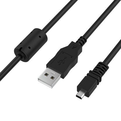 Picture of Gneinour UC-E6 USB Cable for Nikon Coolpix S220 A10 P520 L32 L310 L320 L340 L620 L830 L840, Digital SLR DSLR D3300 D3400 D750 D5300 D7200 D3200 Camera & More (1m)