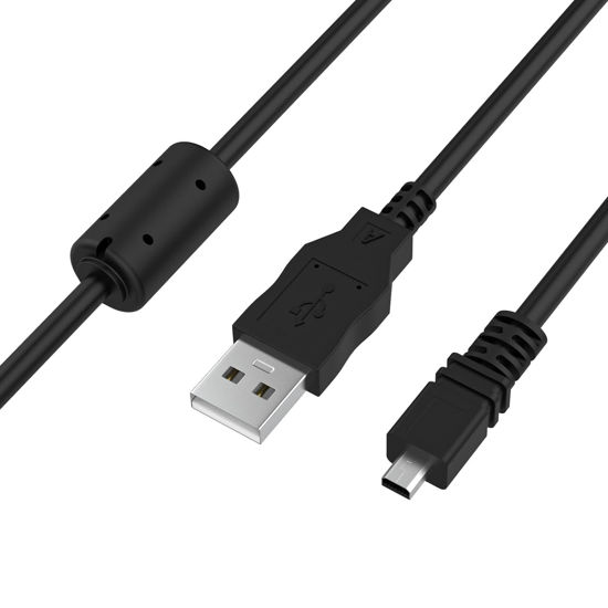 Picture of Gneinour UC-E6 USB Cable for Nikon Coolpix S220 A10 P520 L32 L310 L320 L340 L620 L830 L840, Digital SLR DSLR D3300 D3400 D750 D5300 D7200 D3200 Camera & More (1m)