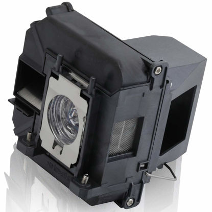 Picture of RICH LIGHTING Replacement Projector Lamp Bulb for Epson ELPLP68 PowerLite 3020 Home Cinema 3010 3010E 3020E EH- TW5810C TW5900 TW5910 TW5910W TW6000 TW6000W TW6100 TW6100W TW6510C TW6515C V13H010L68