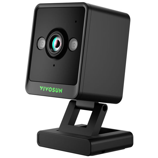 Picture of VIVOSUN GrowCam C4, 2K QHD WiFi Smart Camera for Grow Tent & VGrow Smart Grow Box, Timelapse, Night Vision, SD Card Storage, 2-Way Audio, App Control