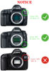 Picture of HUIPUXIANG Screen Protector for Canon EOS 5D(Not for 5Ds) Mark IV III 5DIV 5DIII 5D4 5D3 DSLR Camera(for accessories), 9H Tempered Glass Film Edge to Edge Protection, [3 Pack]