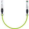 Picture of Green SFP+ Cable, 10G SFP+ DAC, 0.3M(0.98ft), Passive Direct Attach Copper Twinax Cable for Cisco SFP-H10GB-CU0.3M, Ubiquiti UniFi UC-DAC-SFP+, Meraki, Mikrotik, Intel, Fortinet, Netgear