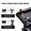 Picture of COMAN Q6 Panoramic Gimbal Video Head With Quick Release Plate For DJI RS Manfrotto Hydraulic Fluid Head For Tripod DSLR Camera,Fluid Head with Stepless Adjustable Pan & Tilt Damping,Max Load 22lb/10kg