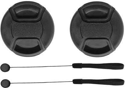 Picture of 67mm Lens Cap Cover Compatible for Nikon AF-S DX NIKKOR 18-300mm f/3.5-6.3G ED(Not for 5.6G) VR,Hxdzieory [2 Pack]