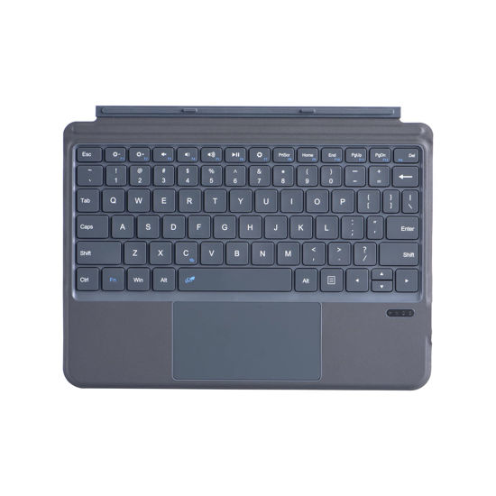 Picture of QUARK Type Cover Fit Microsoft Surface Go 4 (2023) / Go 3 (2021) / Go 2 (2020) / Go (2018), Ultra-Slim Wireless Bluetooth Keyboard with Multi-Touch Trackpad (Grey, No Backlight)