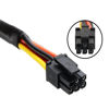 Picture of ALINNA SATA 15 Pin x2 to Mini 6 Pin ATX Cord Compatible with Dell Inspiron 3653 3650 HDD SATA Power Cable 12inch/30cm