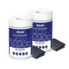 Picture of WELKIN 80 * 2 Electronics Cleaning Wipes - Non Toxic Screen Cleaner, Streak Free Touchscreen Cleaning for All Phones, Laptop, Computer, TV and Car，2 X Microfiber Cloth Included