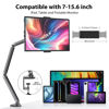 Picture of Tablet Stand for Desk, Aluminum Alloy Foldable Tablet Arm Mount Holder Compatible with iPad 10/9th, iPad Pro Air 13/11inch (2024), iPad Mini, Samsung Galaxy Tab & More 7-15.6'' Tablet Portable Monitor