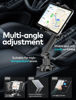 Picture of TOPGO Cup Holder Tablet Mount, Tablet Holder for Car - Secure 360-Degree Adjustable Phone Holder for Truck, Fits for 5.9"-11.4" iPad & Phone, Car Accessories
