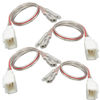 Picture of NuIth Dash Tweeter Speaker Wiring Harness Connector Adapter Compatible with Hyundai 2005-2020, KIA 2011-2021 Aftermarket Dashboard Speaker Wire Cable Adaptor Plug 4 PCS