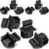 Picture of BUNGPUNG RJ45 Dust Covers Caps Ethernet LAN Port Protector Suitable for Network Swticher/ Router/ Hub/ Cards/ Computer /Copper Transceiver Module Silicone 20pcs/pack