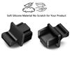 Picture of BUNGPUNG RJ45 Dust Covers Caps Ethernet LAN Port Protector Suitable for Network Swticher/ Router/ Hub/ Cards/ Computer /Copper Transceiver Module Silicone 20pcs/pack