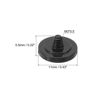 Picture of PATIKIL Camera Shutter Button, 5 Pack Soft Shutter Release Button Pure Copper Camera Button Concave Suitable for Nikon for Fujifilm for Leica DSLR/SLR Camera, Black
