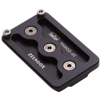 Picture of Keymod Arca Swiss Plate, Keymod to Arca(ARCA-Swiss)/RRS(Really Right Stuff) Rail Mount, Keymod Convert to ARCA/RRS Quick Release Rail,Keymod Hunting Tripod Mount Adapter