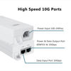 Picture of 10Gbps PoE++ Injector 60W IEEE802.3bt/at/af Compliant, Supplies PoE(15.4W) or PoE+(30W) or PoE++(60W) Power Over Ethernet Distances Up To 328ft, PoE Injector Adapter for Camera/Access Point, EN60GB-10