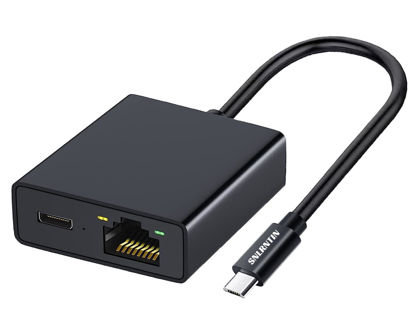 Picture of Snlrntin Ethernet Adapter for Fire TV Stick, Micro USB to RJ45 Ethernet Adapter Compatible with Fire TV Stick/4K/4K Max, Fire TV Cube, Chromecast Ultra Audio, Micro USB to Network Adapter