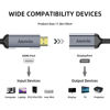 Picture of Answin HDMI to DisplayPort Adapter, 4K@60Hz HDMI Source to DisplayPort Monitor Uni-Directional Compatible with PC Graphics Card Laptop Xbox One/360/NS/PS5/Mac Mini Supporting 2K@144Hz 1080P@165Hz