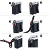 Picture of Camera Strap Eyelet Lug Split O Ring Adapter & Leather Cover for Sony ZV-E10 A6700 A6600 A6500 A6400 A6300 A6100 A6000 A7C A7RIV A7SIII II Leica Q3 Nikon ZFC Z fc Fuji XE4 XT4 X-S10 X-T30 X-Pro3 X100V