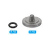 Picture of PATIKIL Camera Shutter Button, 5 Pack Soft Shutter Release Button Pure Copper Camera Button Concave Suitable for Nikon for Fujifilm for Leica DSLR/SLR Camera, Silver