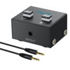 Picture of YGiTK 3.5mm Audio Switcher, 1 in 2 Out & 2 in 1 Out Bi-Directional Switcher, Mute Function,Easy Change 1x2 2x1 3.5mm Stereo Audio Switch Splitter 2 Ports Aux Selector for PC TV Phone Laptop Headphone