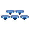 Picture of PATIKIL Camera Shutter Button, 5 Pack Soft Shutter Release Button Pure Copper Camera Button Concave Suitable for Nikon for Fujifilm for Leica DSLR/SLR Camera, Blue