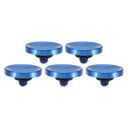 Picture of PATIKIL Camera Shutter Button, 5 Pack Soft Shutter Release Button Pure Copper Camera Button Concave Suitable for Nikon for Fujifilm for Leica DSLR/SLR Camera, Blue