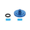 Picture of PATIKIL Camera Shutter Button, 5 Pack Soft Shutter Release Button Pure Copper Camera Button Concave Suitable for Nikon for Fujifilm for Leica DSLR/SLR Camera, Blue