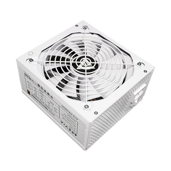 Picture of Apevia ATX-PR600W-WH Prestige 600W 80+ Gold Certified, RoHS Compliance, Active PFC ATX Gaming Power Supply White
