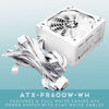 Picture of Apevia ATX-PR600W-WH Prestige 600W 80+ Gold Certified, RoHS Compliance, Active PFC ATX Gaming Power Supply White