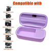 Picture of XANAD Digital Camera Case for Sony Alpha a6000 / a6300 / a6400 / a6500 / a6600/a6700/ Gavonde/Duluvulu 4K Vlogging Camera and Other Accessories, with Shoulder Strap (Purple)