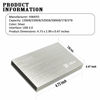 Picture of HWAYO 2.5'' HDD 250GB Ultra Slim Portable External Hard Drive USB3.0 Storage for Xbox One Console, PC, Laptop, MacBook (Silver)