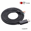 Picture of Green-utech USB TTL 5v UART Level Serial Adapter Converter Cable 6 Wires End USB-TTL-5V-WE for Windows,Linux and Mac OS (5.0V, 6P)
