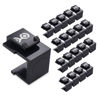Picture of Cable Matters (20-Pack) Blank Keystone Jack Inserts in Black