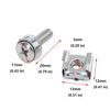Picture of Antrader M5 Screws-M5 x 20mm Screw+Washer+Cage Nut, Server Cabinet Rack Mounting Fixing Screws 50 Sets