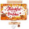 Picture of Friendsgiving Party Banner, Fall Maple Leaves Turkey Pumpkin Themed Backdrop for Friendsgiving Party Decorations, 71x43 Inches